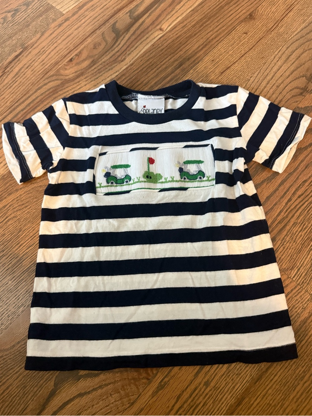 Smocked Golf Shirt